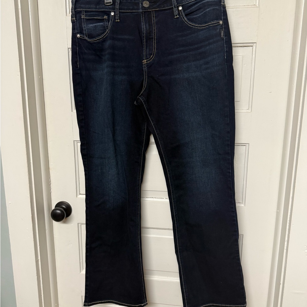 Silver Jeans Dark Indigo Bootcut Womens Jeans